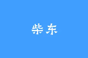 柴东