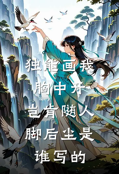 独能画我胸中开,岂肯随人脚后尘是谁写的