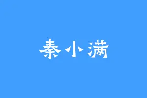 秦小满