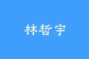 林哲宇