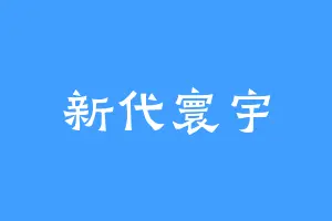 新代寰宇