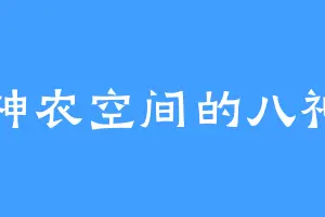 神农空间的八神