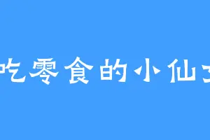 爱吃零食的小仙女y