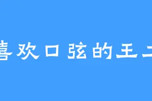 喜欢口弦的王二