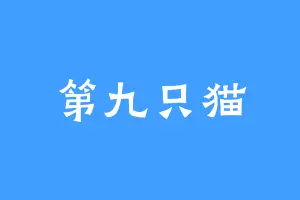 第九只猫