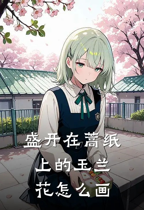 盛开在蒿纸上的玉兰花怎么画