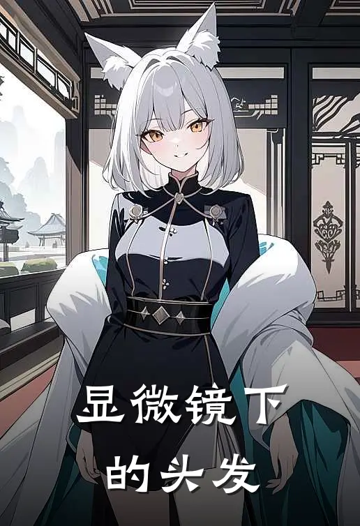 显微镜下的头发